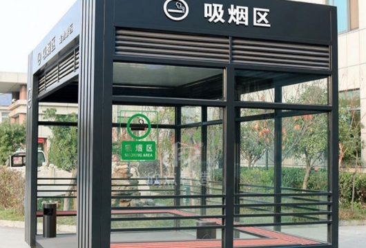 工廠和園區(qū)室外吸煙亭都長什么樣？